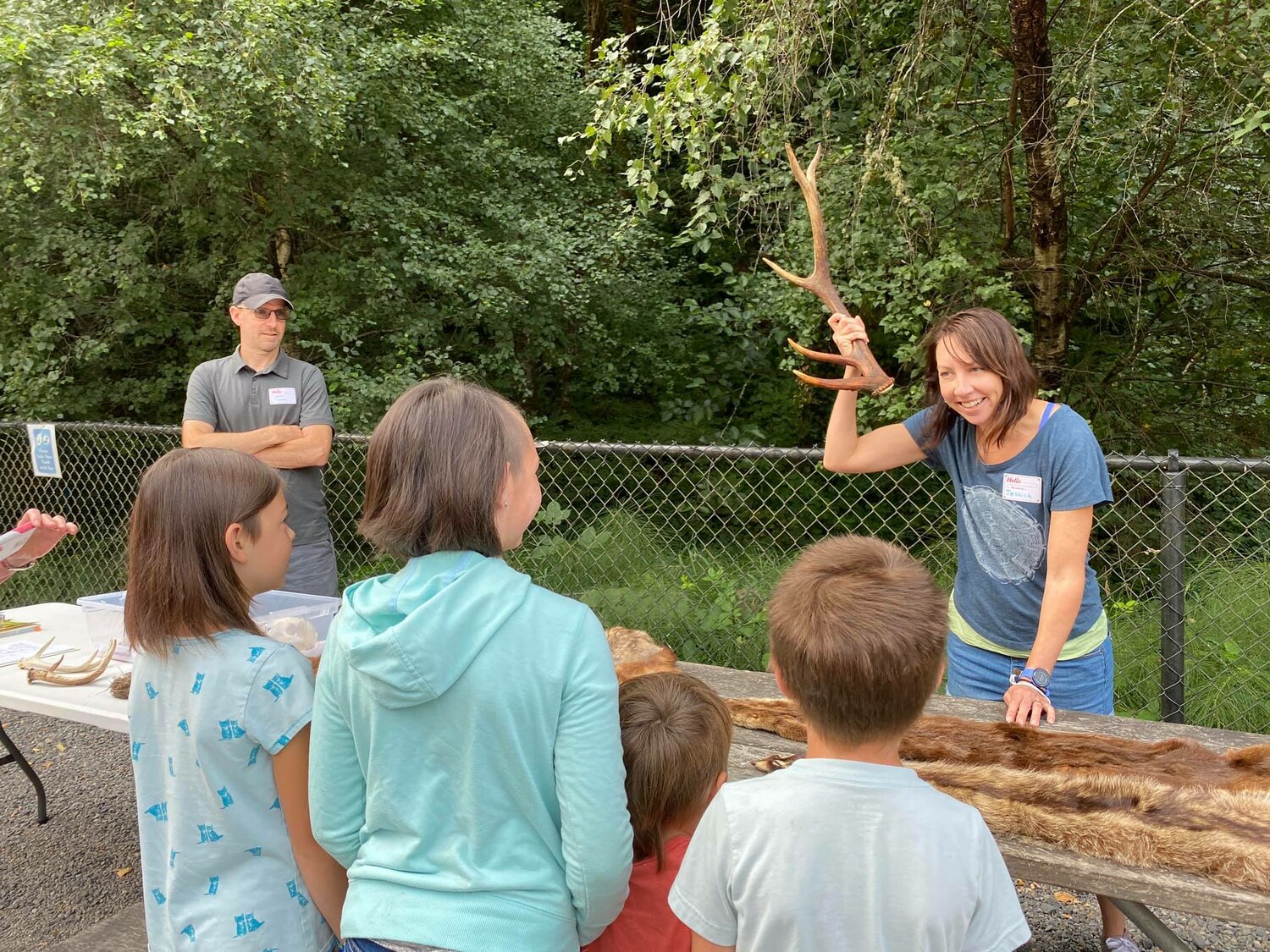 Jessica Homyack, a local wildlife biologist pictured in this photo provided by Friends of the Seminary Hill Natural Area, will be doing a kid-friendly presentation about wildlife that can be found in the natural area.